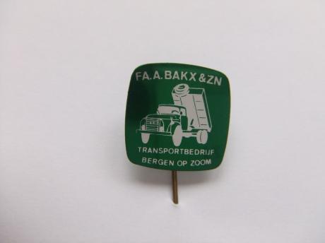 transportbedrijf Fa A. Bakx & Zn Bergen op Zoom